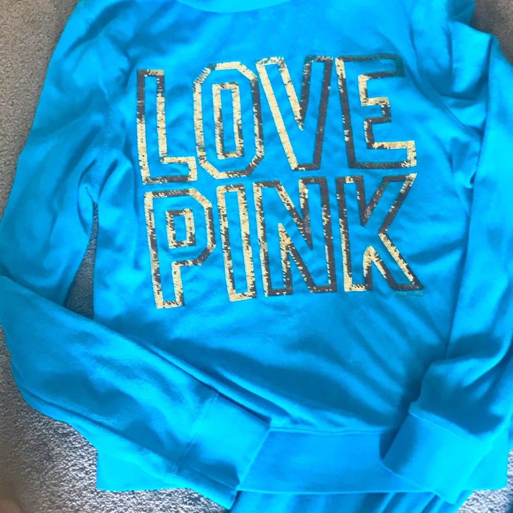 Vintage Vs Pink Victoria’s Secret rare y2k terry cloth turquoise set - Picture 3 of 12